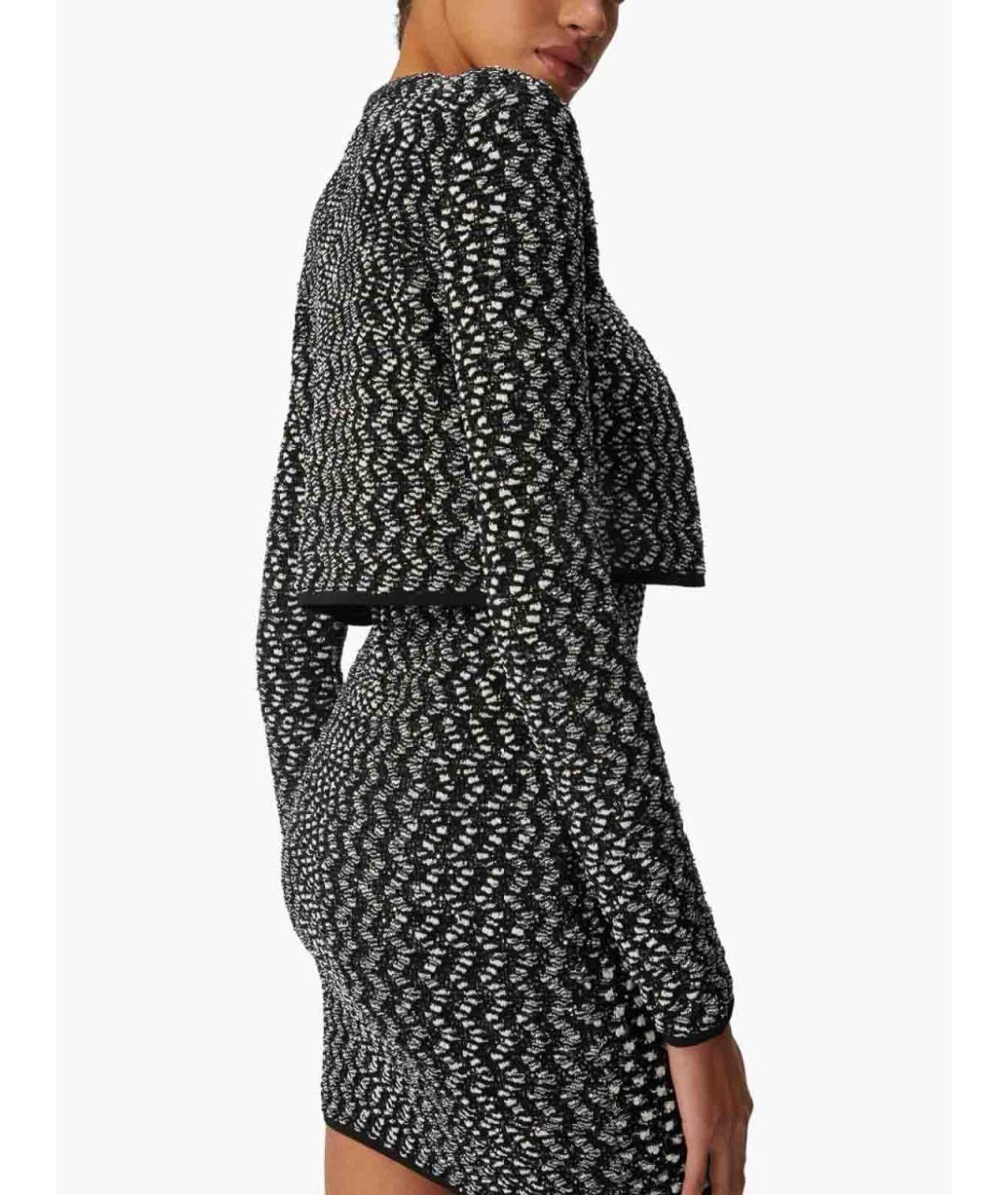 MISSONI Черный вискозный кардиган, фото 2