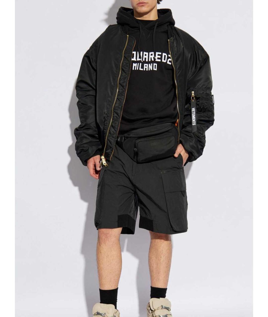 DSQUARED2 Черные шорты, фото 2