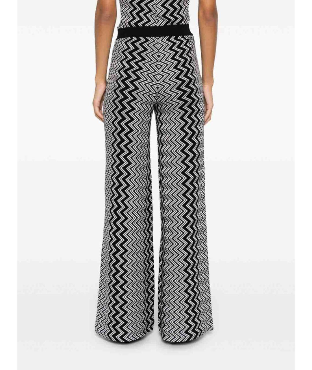 MISSONI Черные шерстяные брюки широкие, фото 2