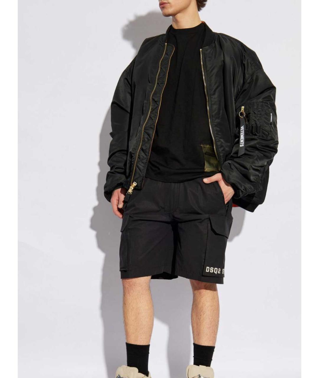 DSQUARED2 Черные шорты, фото 2