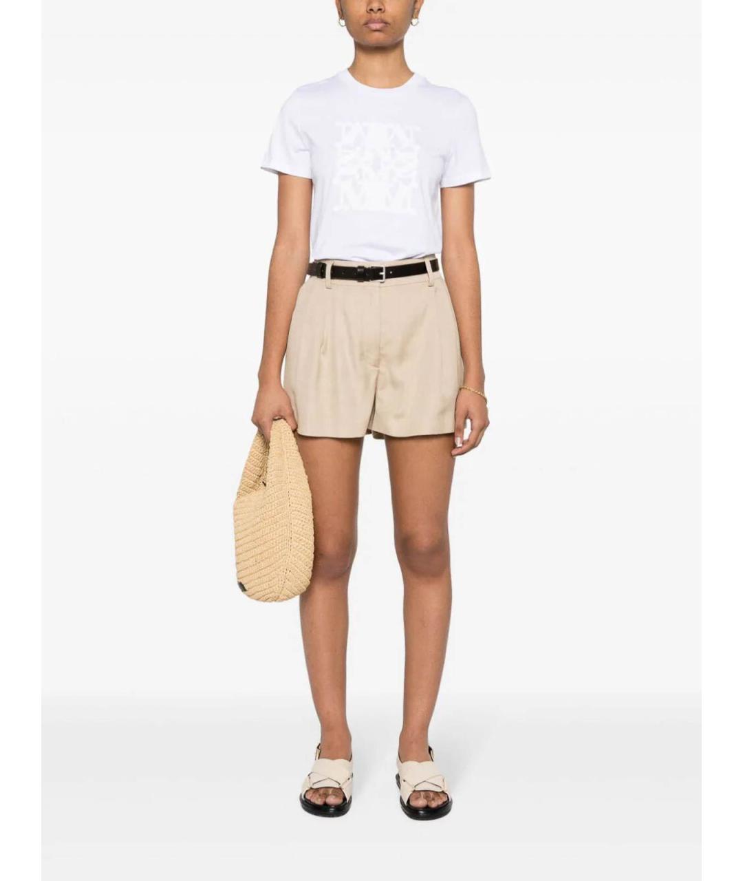 MAX MARA Белая футболка, фото 4