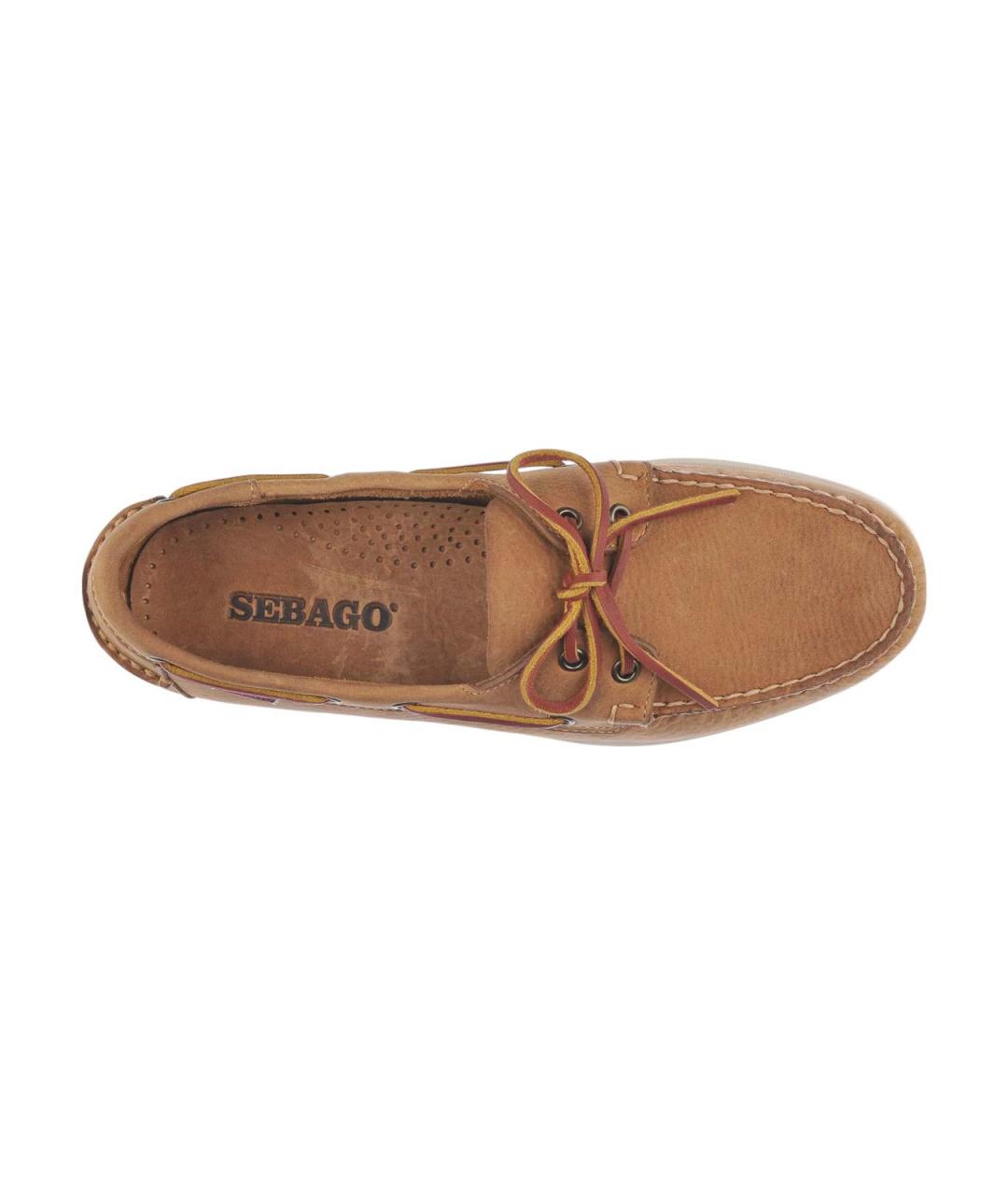 SEBAGO Коричневые кожаные лоферы, фото 3