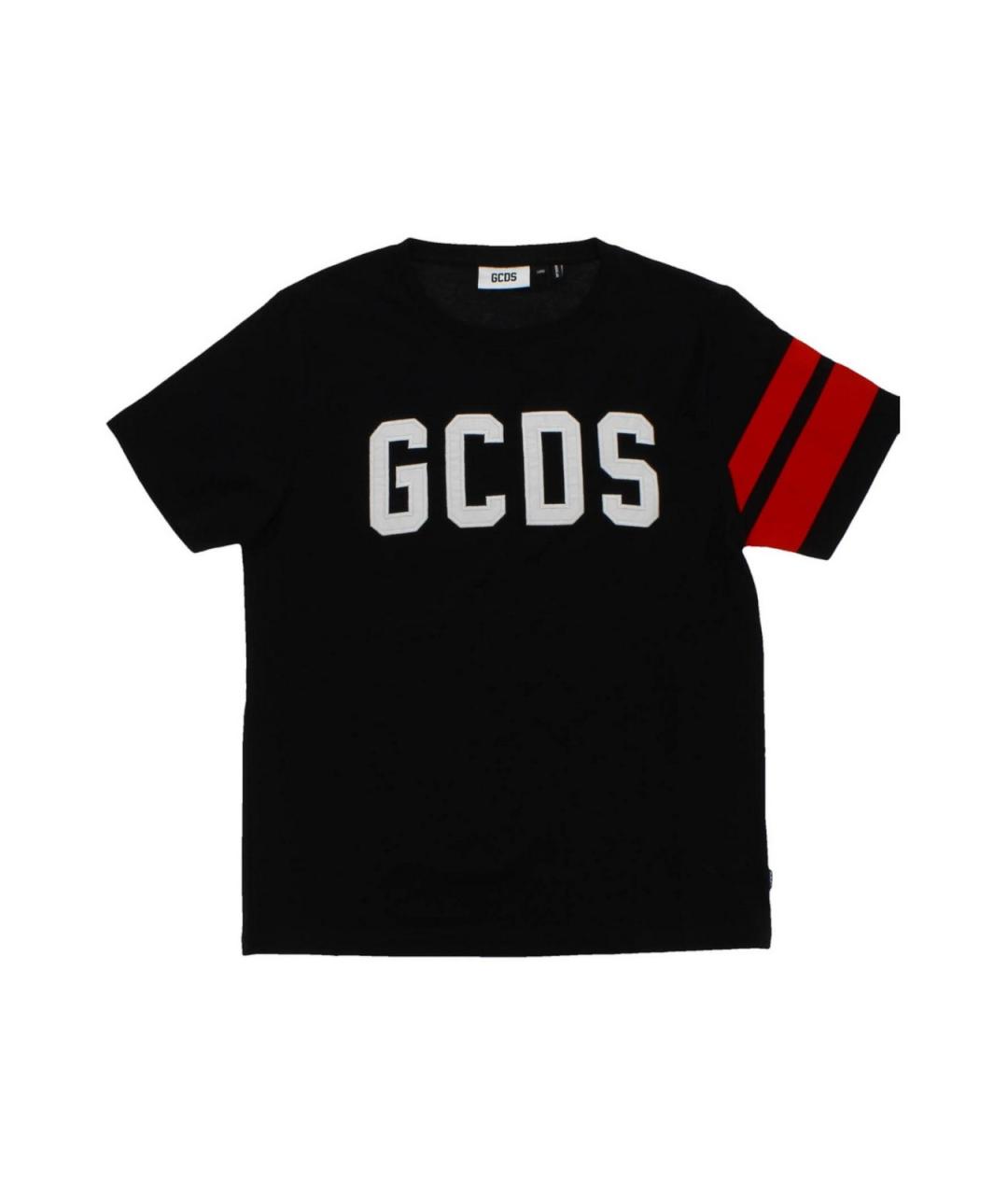 GCDS Черная хлопковая кэжуал рубашка, фото 1