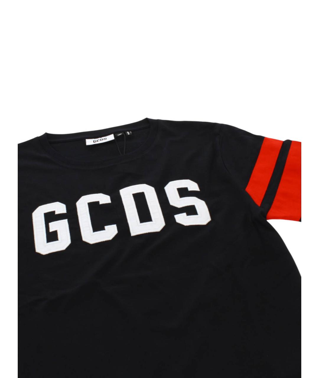 GCDS Черная хлопковая кэжуал рубашка, фото 2