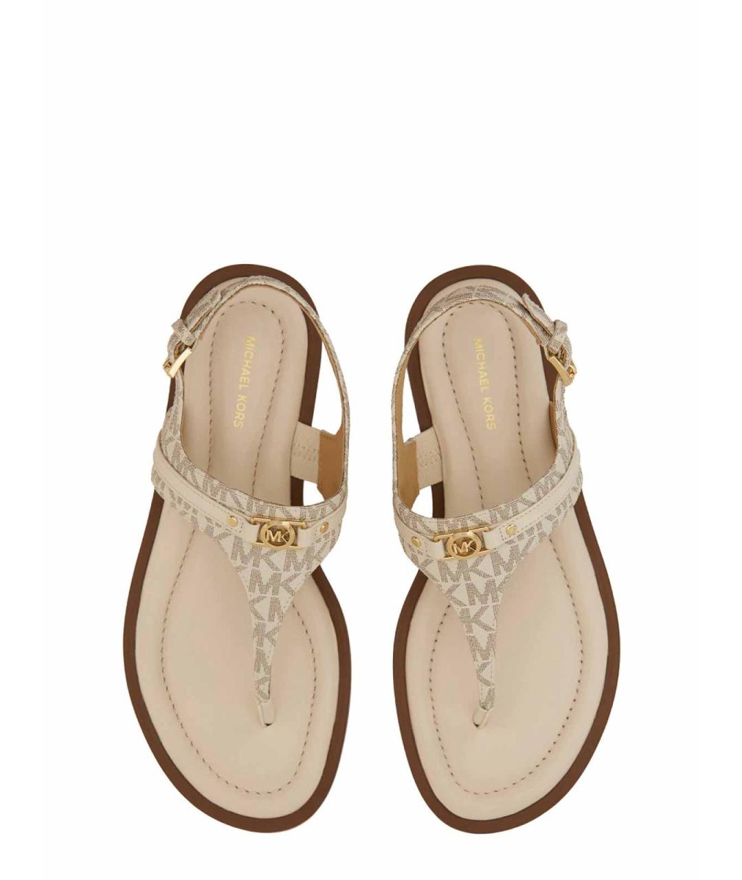 MICHAEL MICHAEL KORS Белые сандалии, фото 5