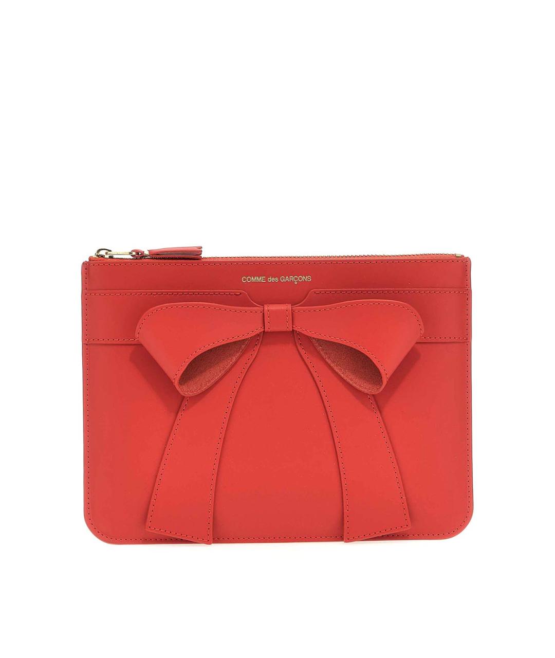 COMME DES GARÇONS WALLET Красный кожаный кошелек, фото 1