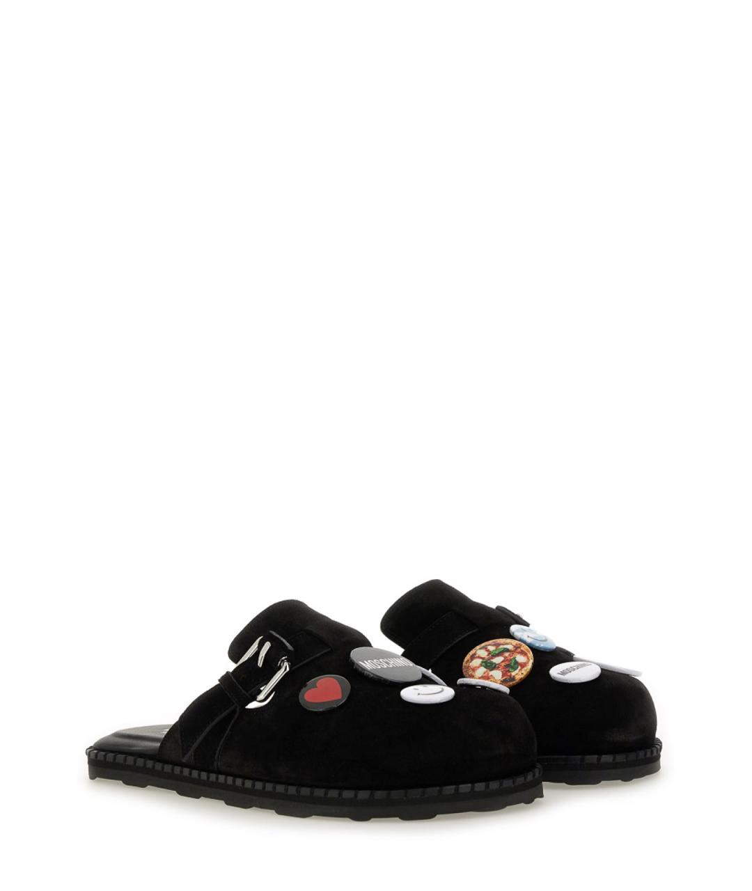 MOSCHINO Мульти кожаные сандалии, фото 2