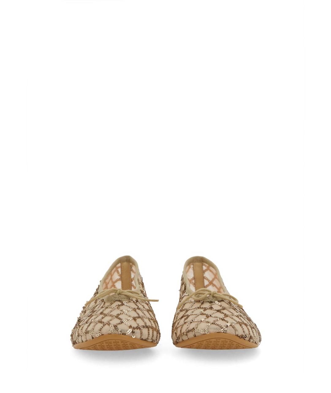 REPETTO Бежевые синтетические балетки, фото 4