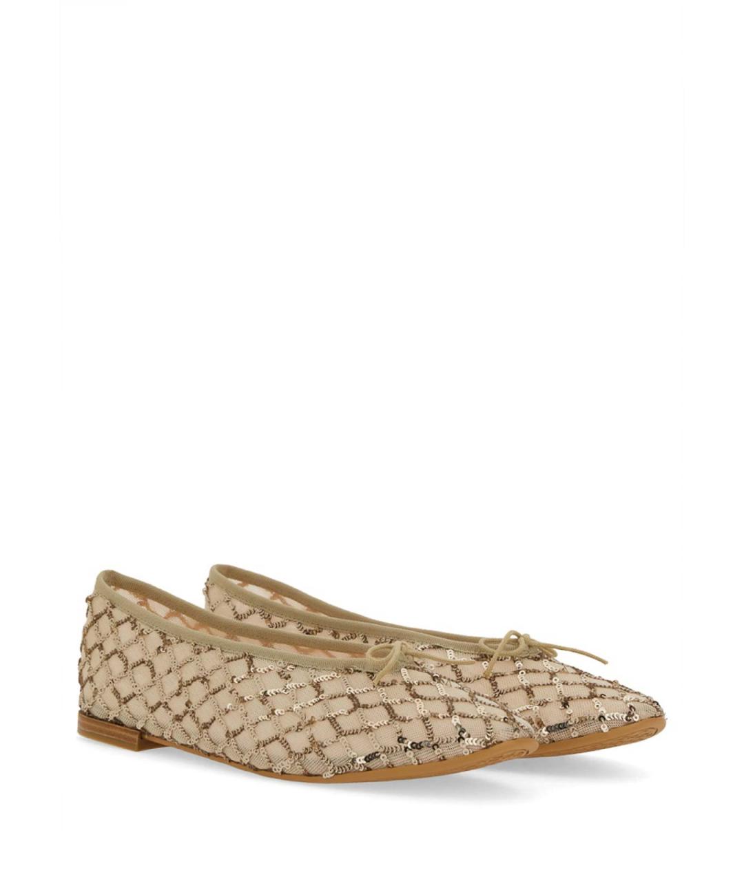 REPETTO Бежевые синтетические балетки, фото 2