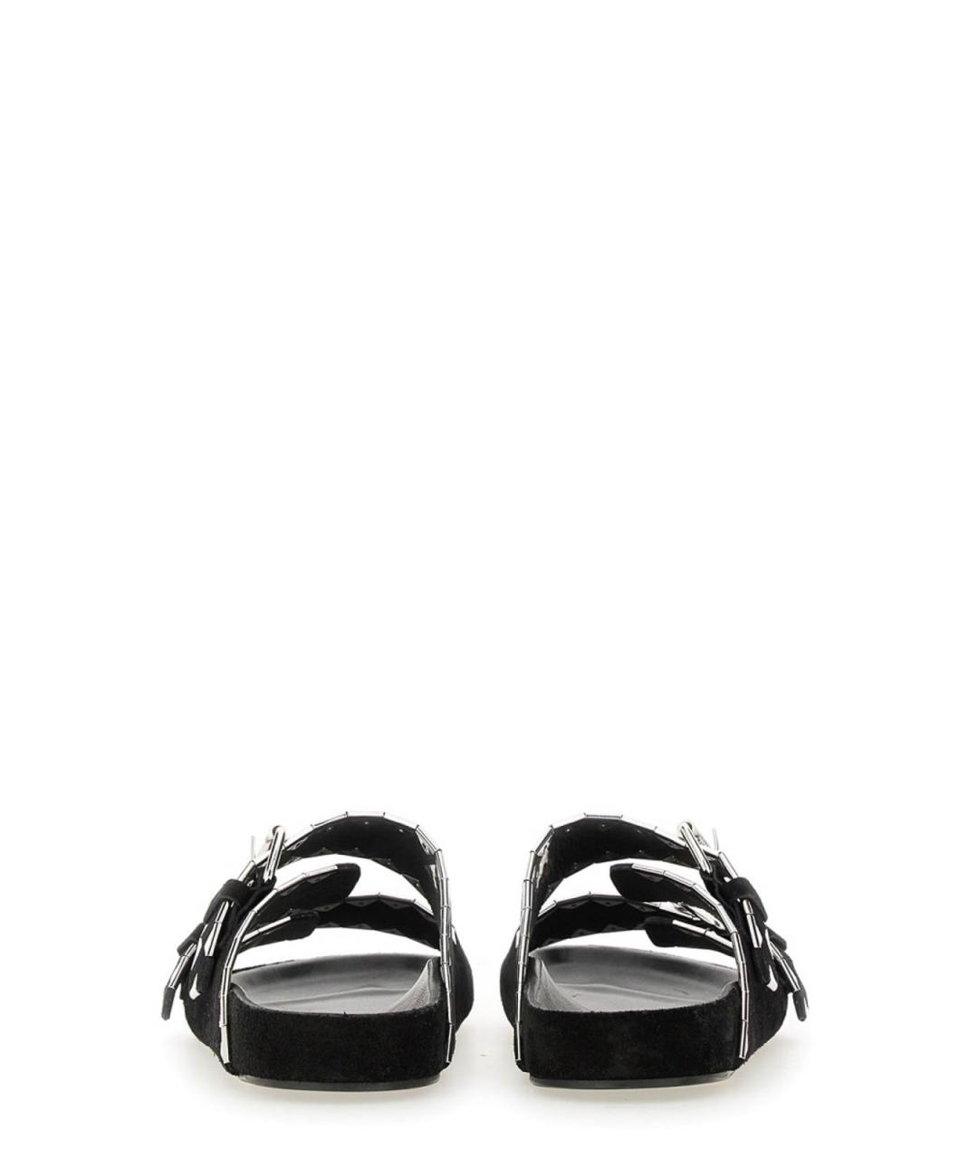ISABEL MARANT Черные кожаные сандалии, фото 4