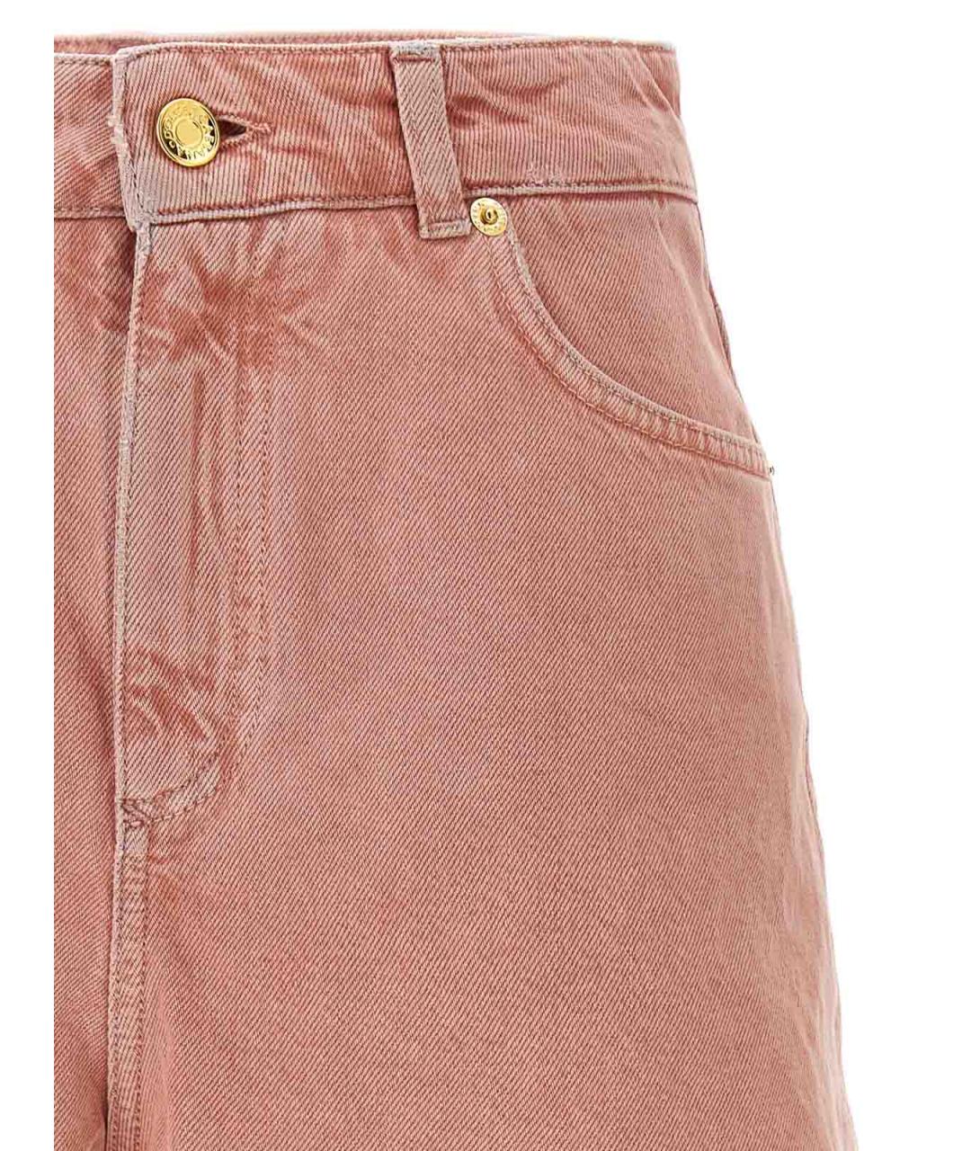DOLCE&GABBANA Розовые хлопковые шорты, фото 3