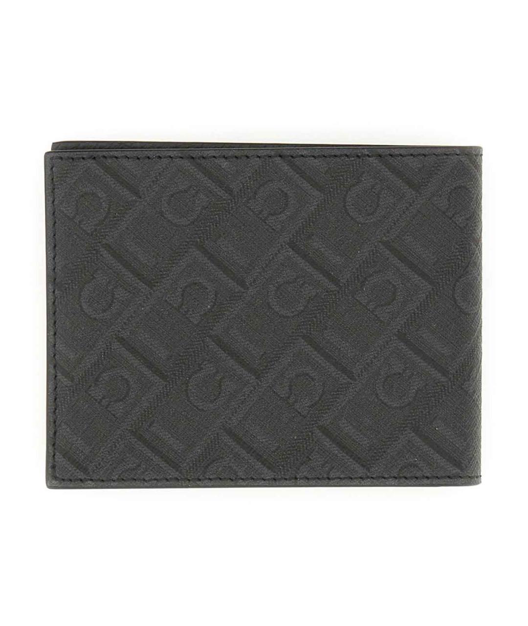 FERRAGAMO Черный кошелек, фото 3