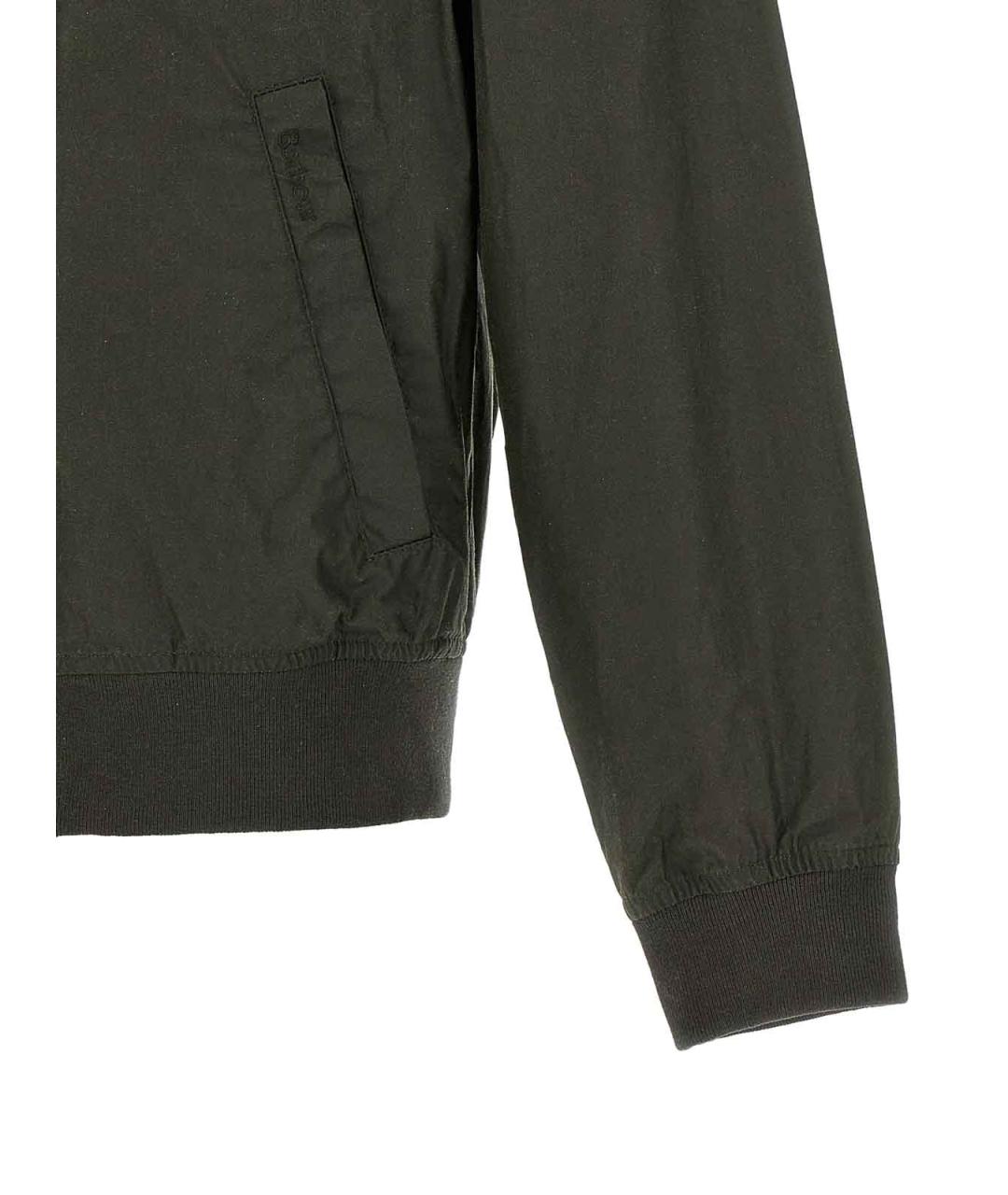 BARBOUR Зеленая хлопковая куртка, фото 4