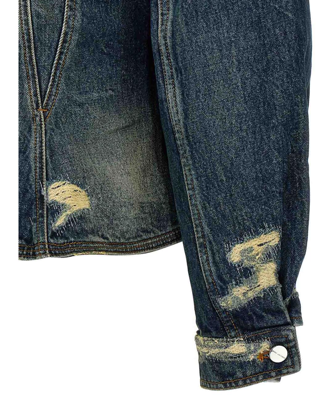 MARC JACOBS Синяя хлопковая куртка, фото 4