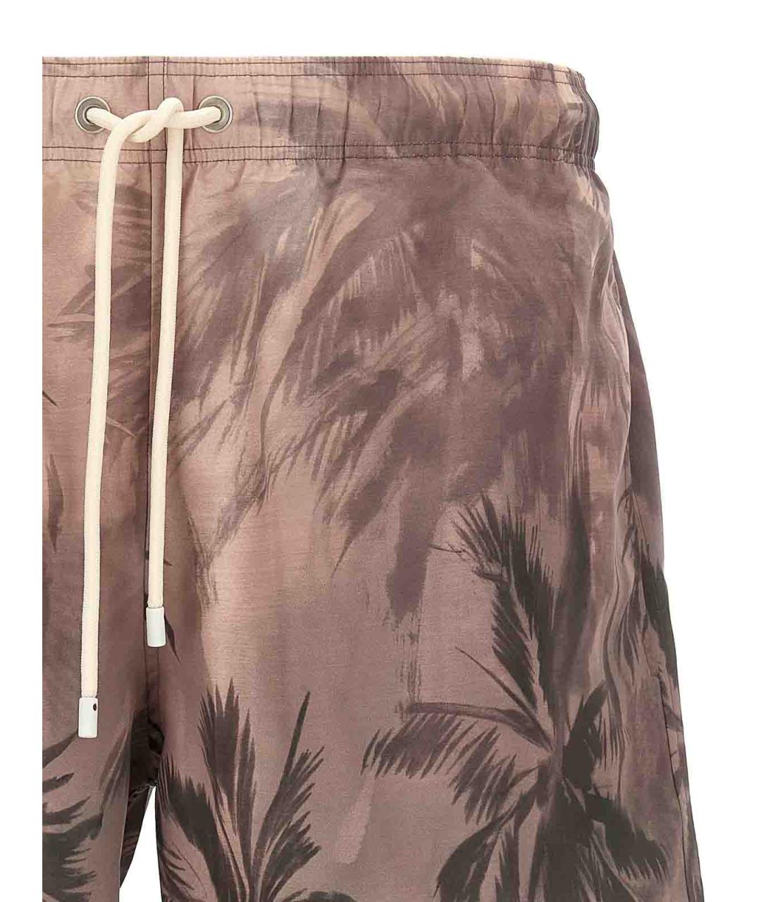 PALM ANGELS Мульти полиэстеровые шорты, фото 3
