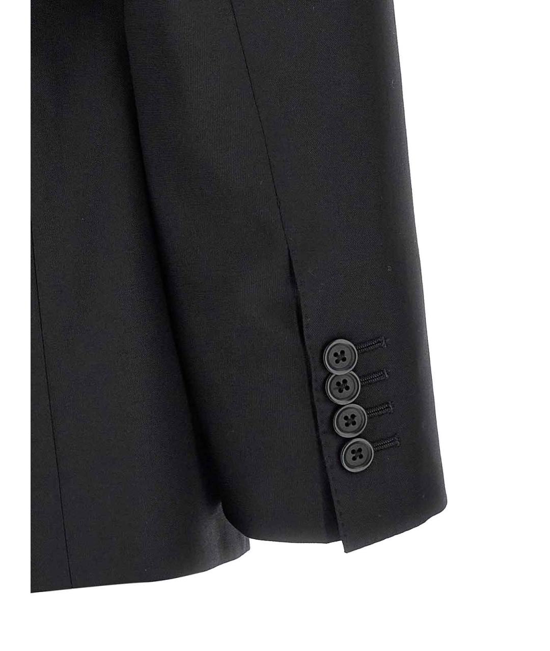 DOLCE&GABBANA Черный классический костюм, фото 3