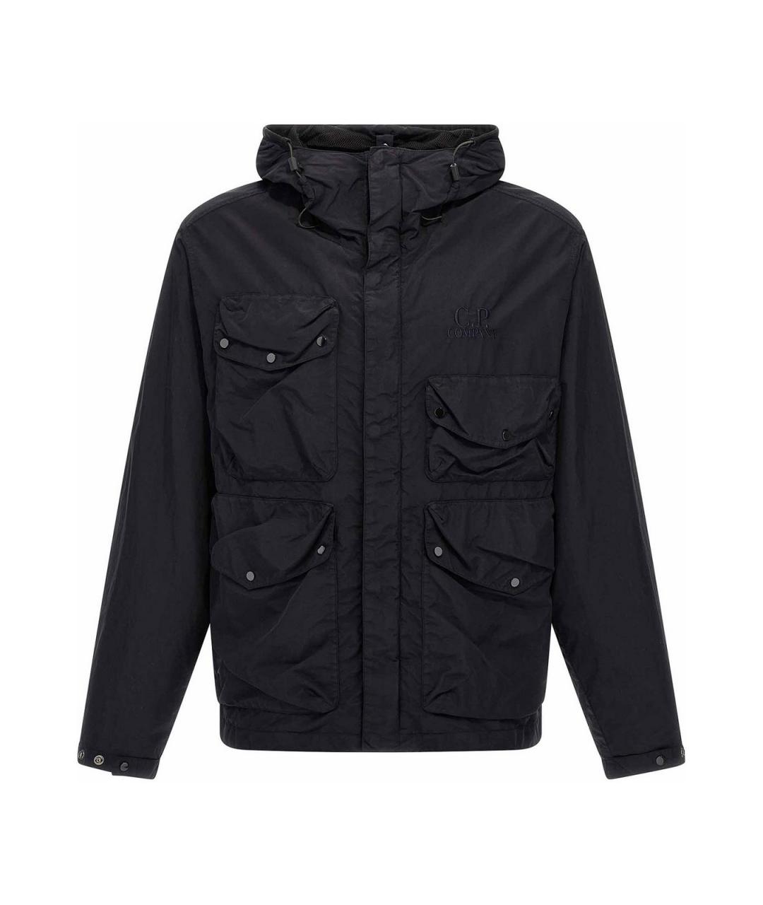 CP COMPANY Синяя полиамидовая куртка, фото 1
