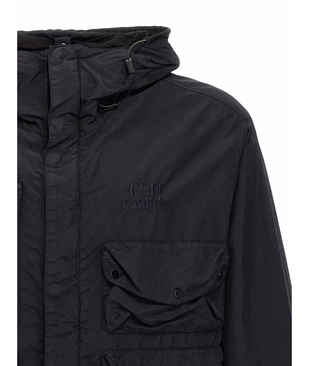 CP COMPANY Синяя полиамидовая куртка, фото 3