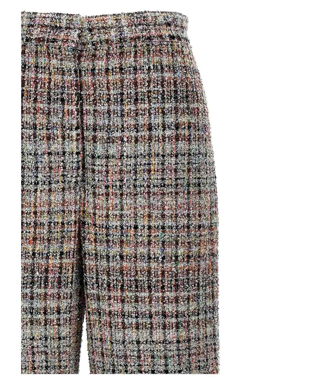 MISSONI Мульти шерстяные прямые брюки, фото 3