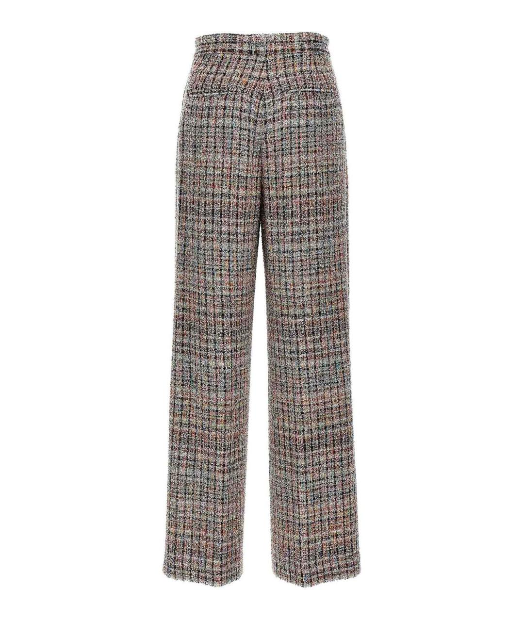 MISSONI Мульти шерстяные прямые брюки, фото 2