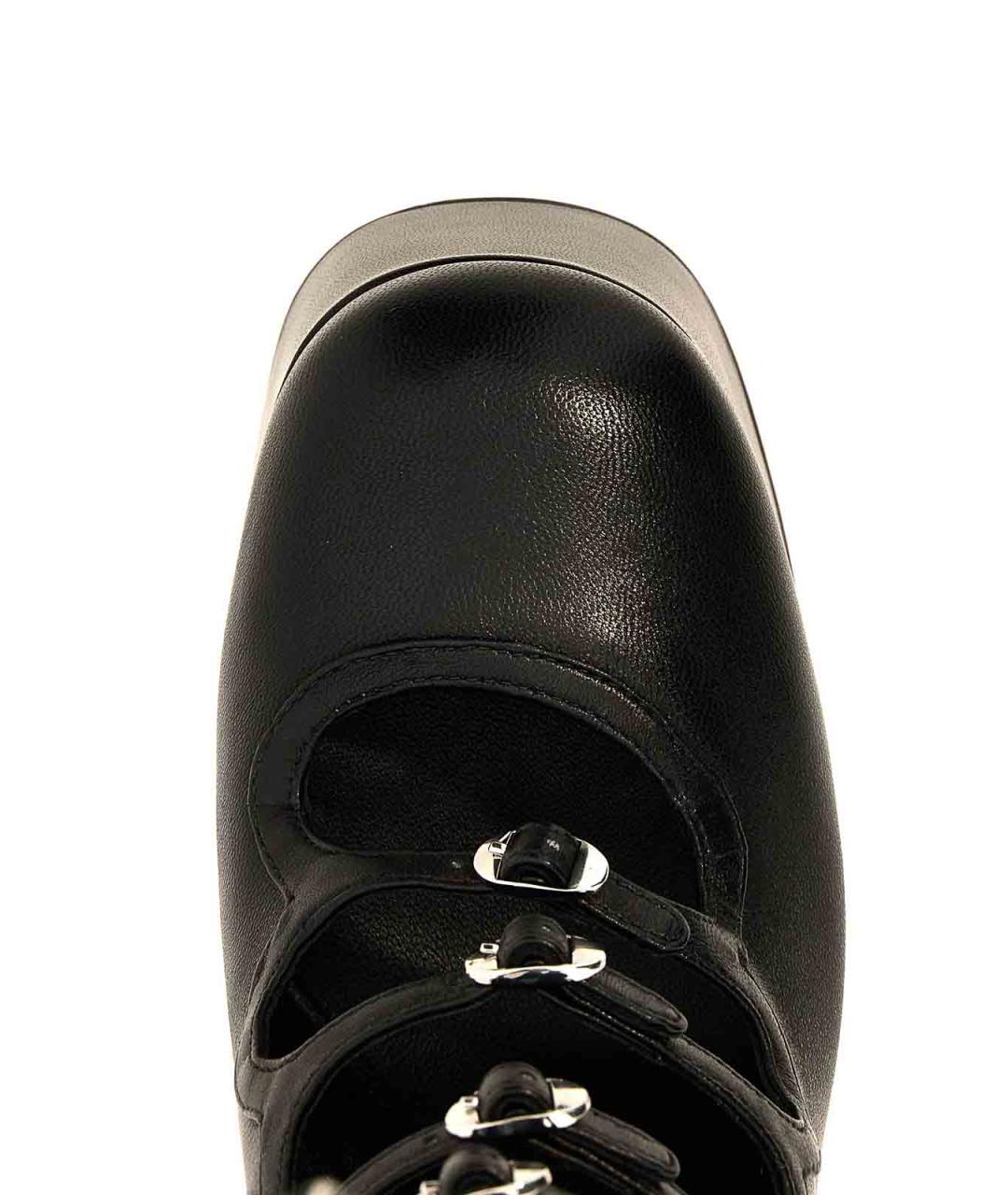 MARC JACOBS Черные кожаные сапоги, фото 4