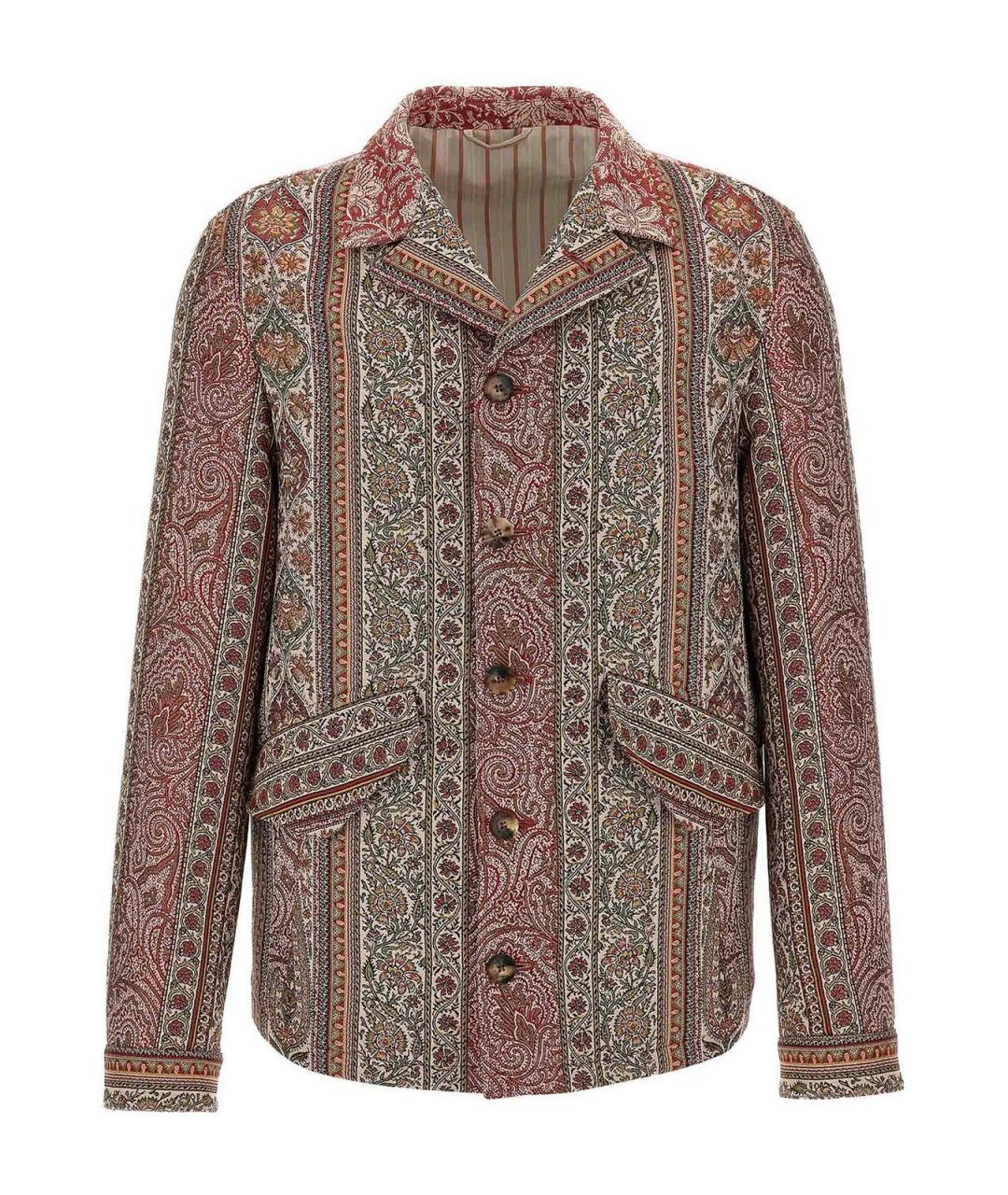 ETRO Мульти хлопковая кэжуал рубашка, фото 1