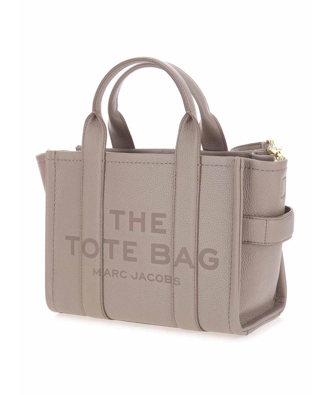 MARC JACOBS Бежевая кожаная сумка тоут, фото 2