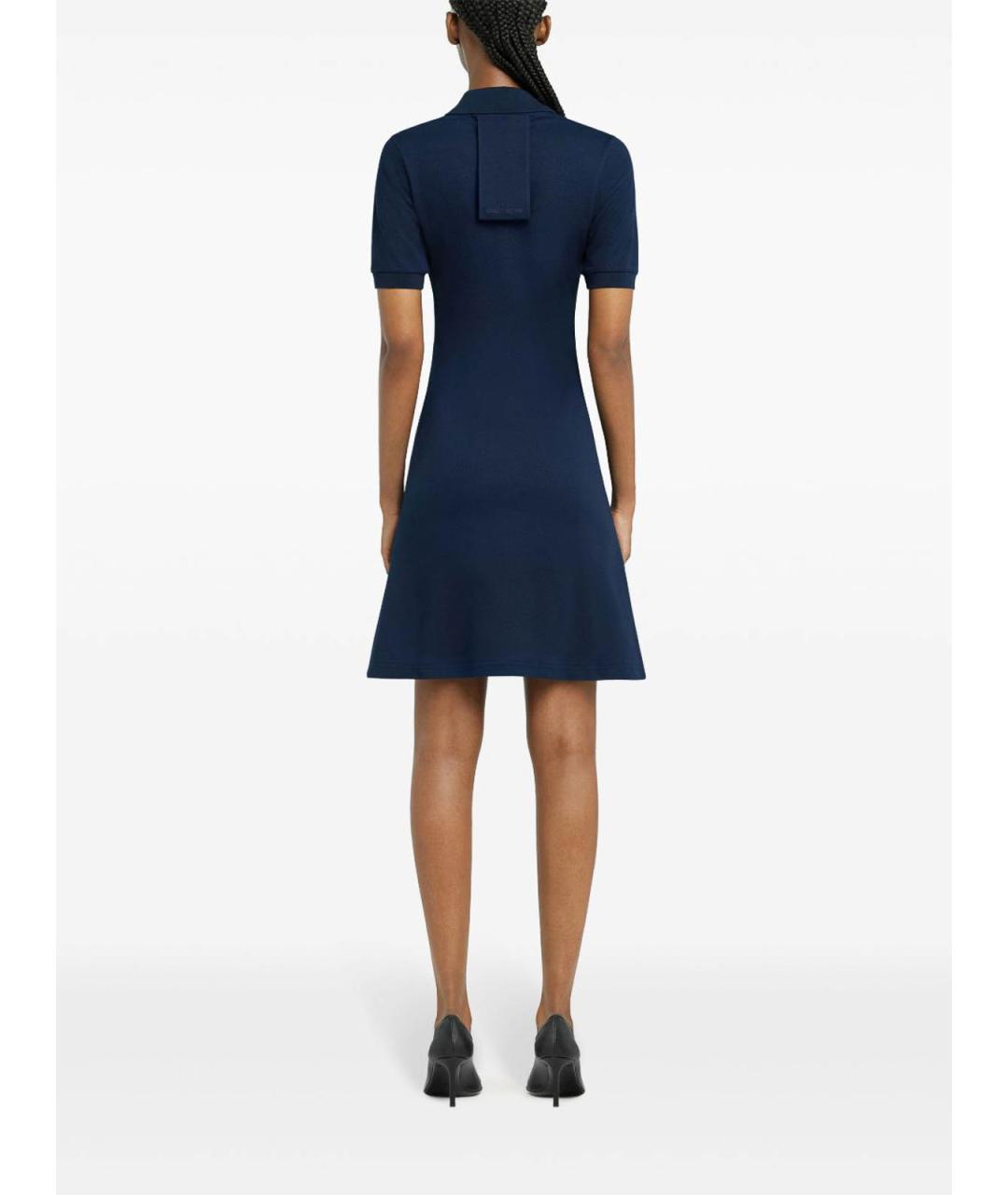 COURREGES Синее хлопковое повседневное платье, фото 2