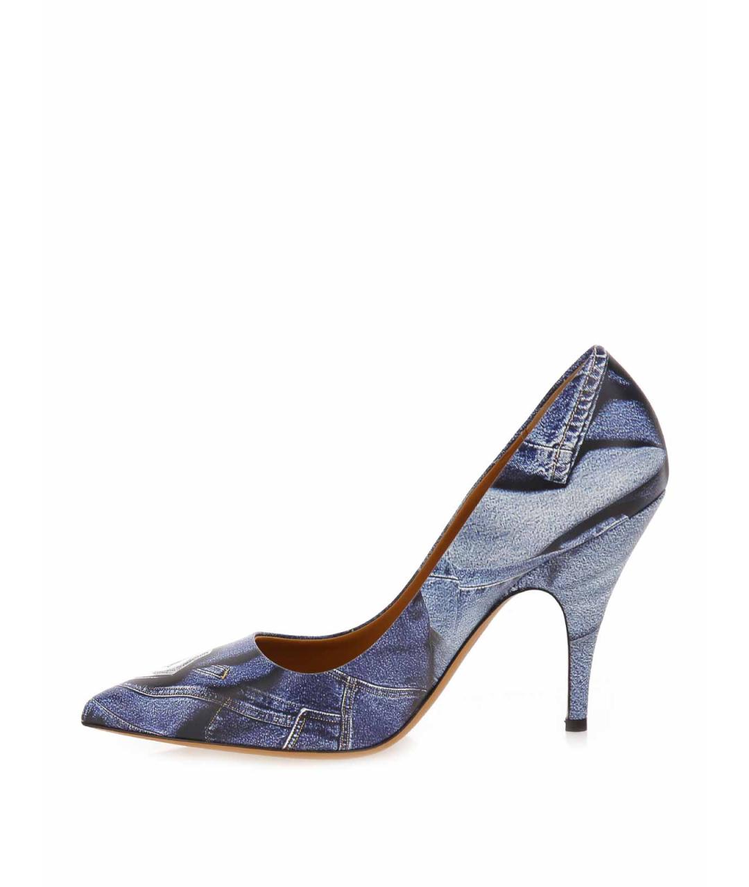 MOSCHINO JEANS Мульти кожаные туфли, фото 3