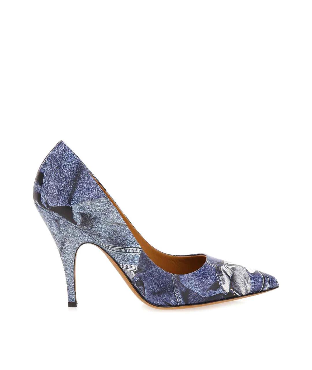 MOSCHINO JEANS Мульти кожаные туфли, фото 1