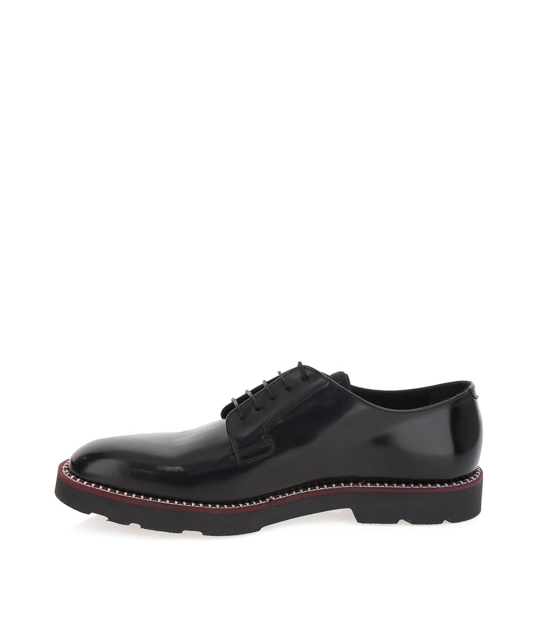 PAUL SMITH Черные кожаные туфли, фото 3