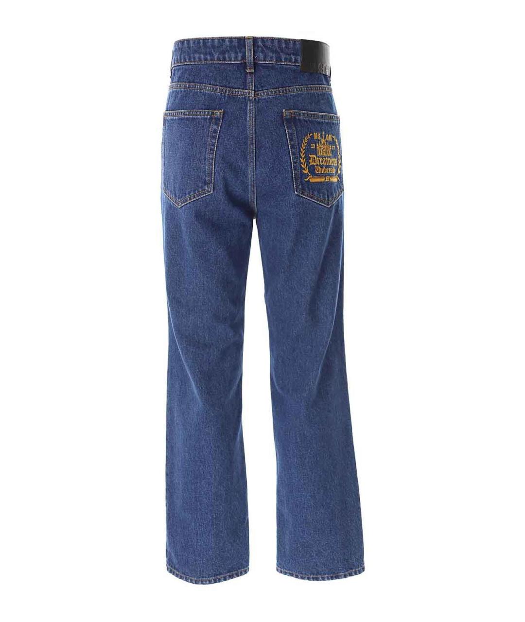 MSGM Синие хлопковые джинсы, фото 2