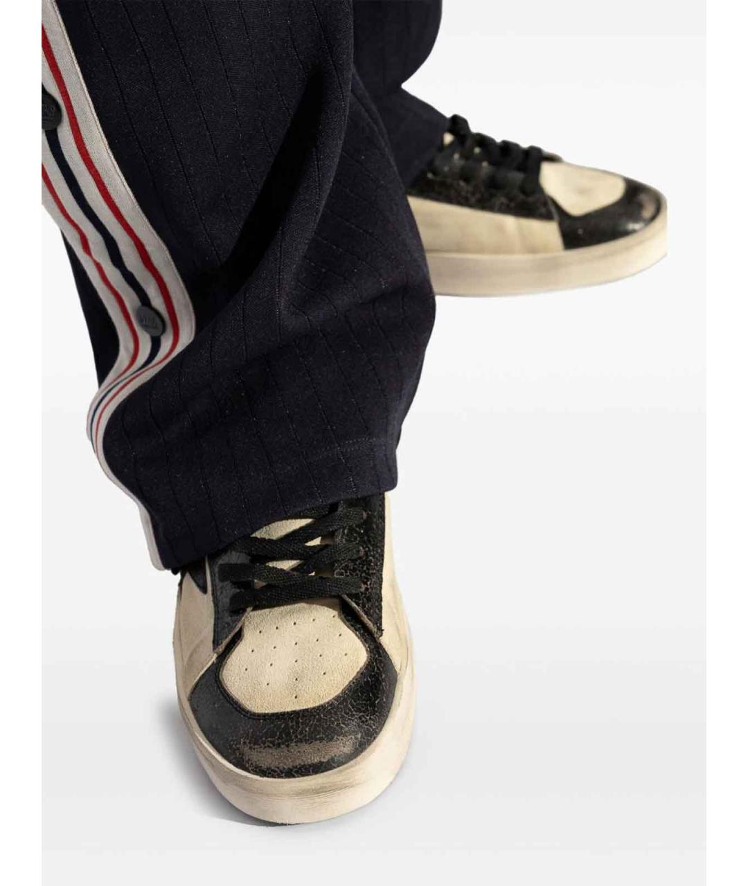 GOLDEN GOOSE DELUXE BRAND Мульти кожаные низкие кроссовки / кеды, фото 5