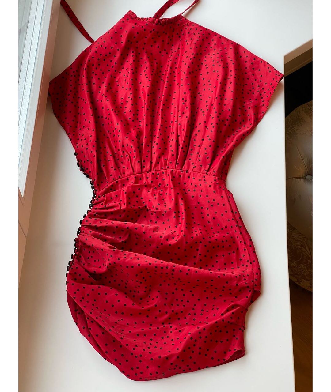 MAGDA BUTRYM Красное повседневное платье, фото 2
