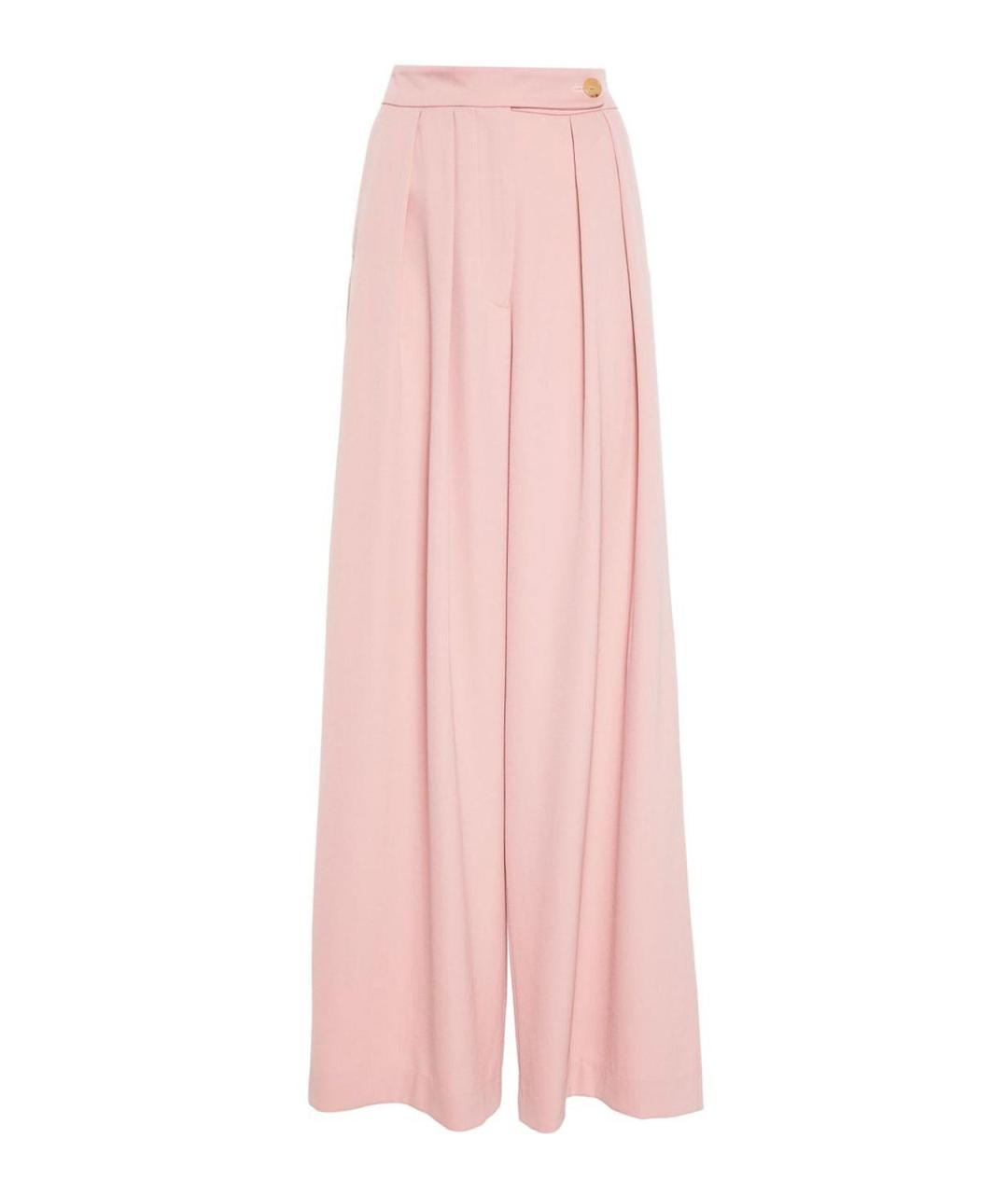 DRIES VAN NOTEN Розовые брюки широкие, фото 1
