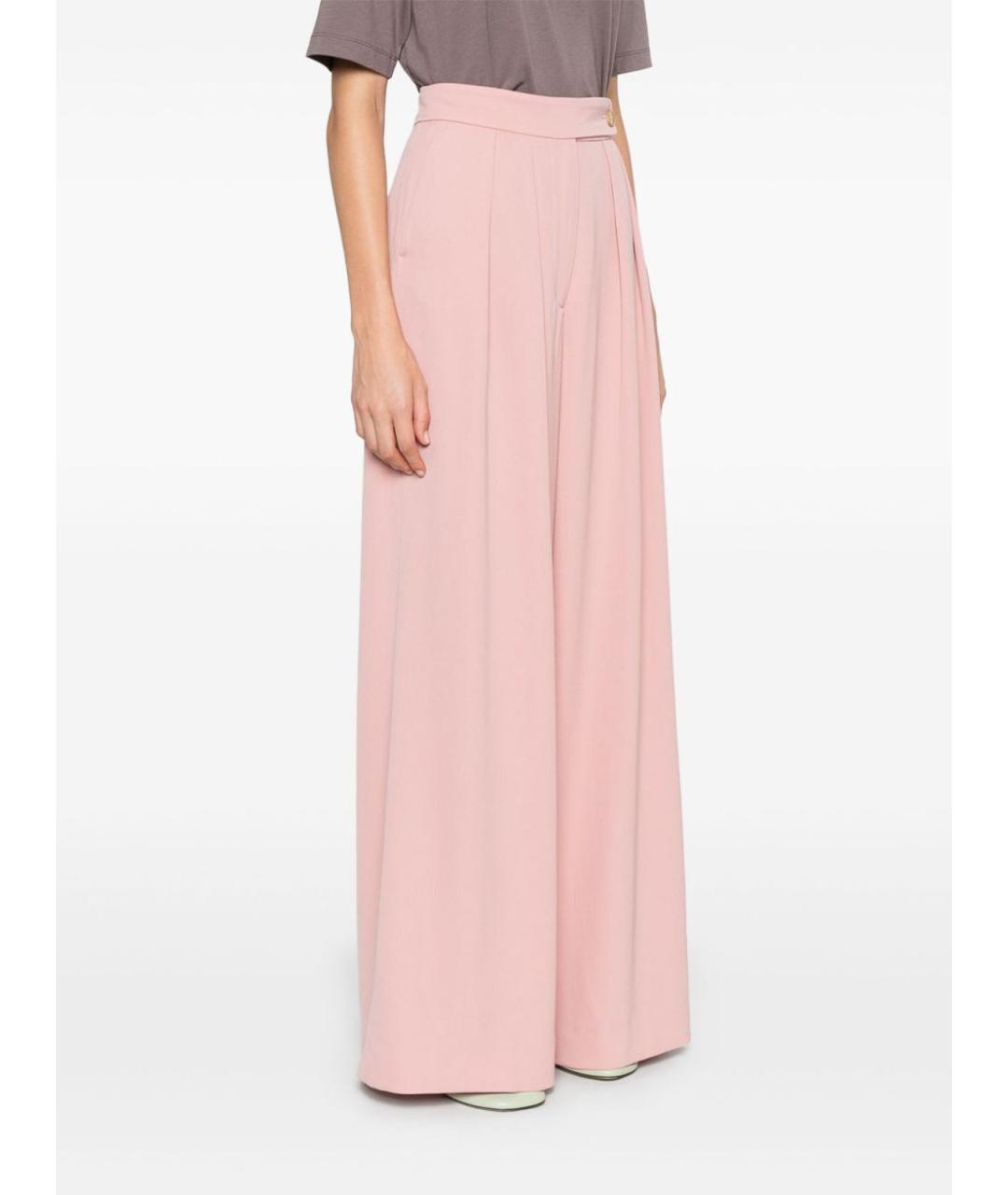 DRIES VAN NOTEN Розовые брюки широкие, фото 3