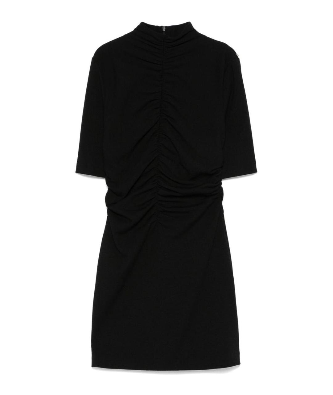 SPORTMAX Черное повседневное платье, фото 1