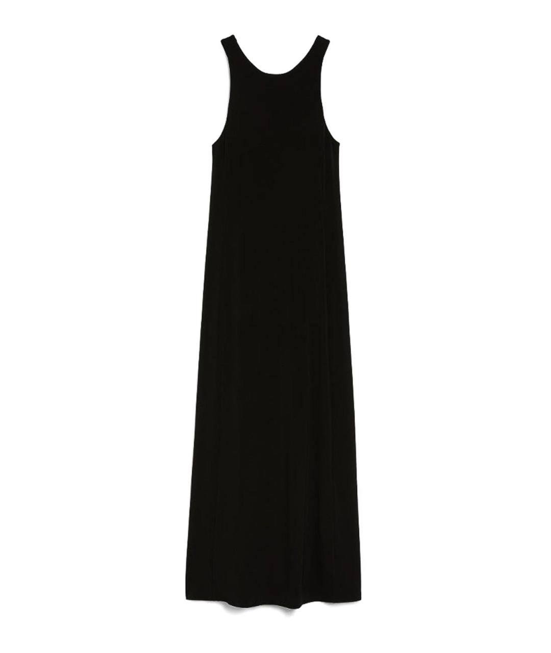 MAX MARA Черное вискозное вечернее платье, фото 1