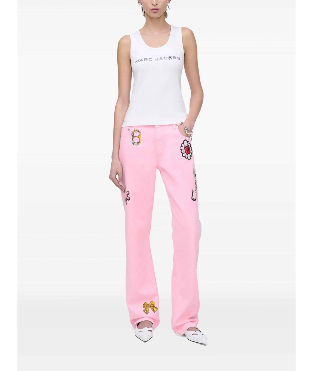 MARC JACOBS Белая майка, фото 2