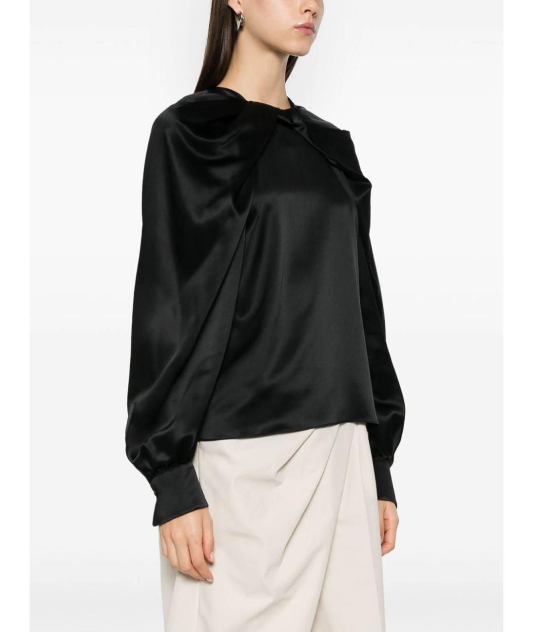 MAX MARA Черная блузы, фото 4