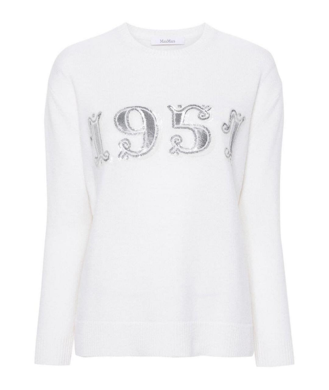 MAX MARA Белый джемпер / свитер, фото 1