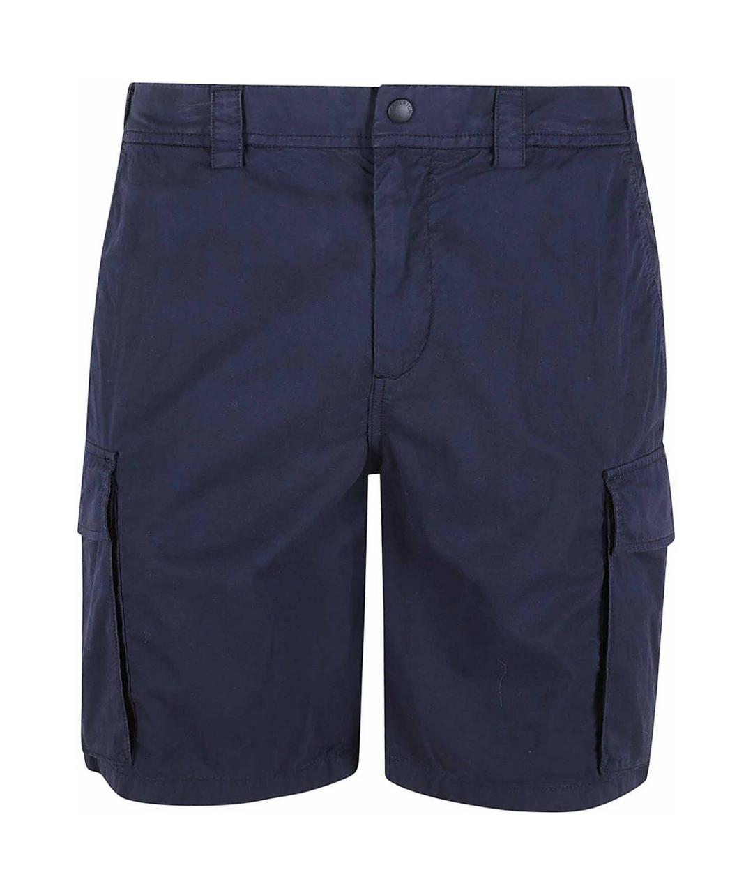 WOOLRICH Синие хлопковые шорты, фото 1
