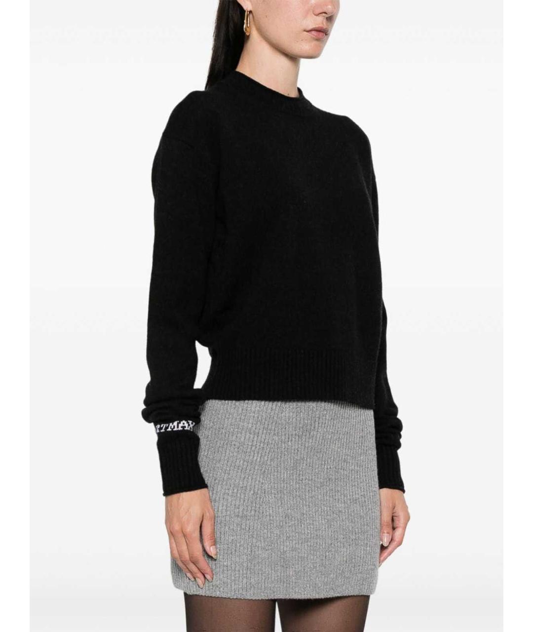SPORTMAX Черный джемпер / свитер, фото 4