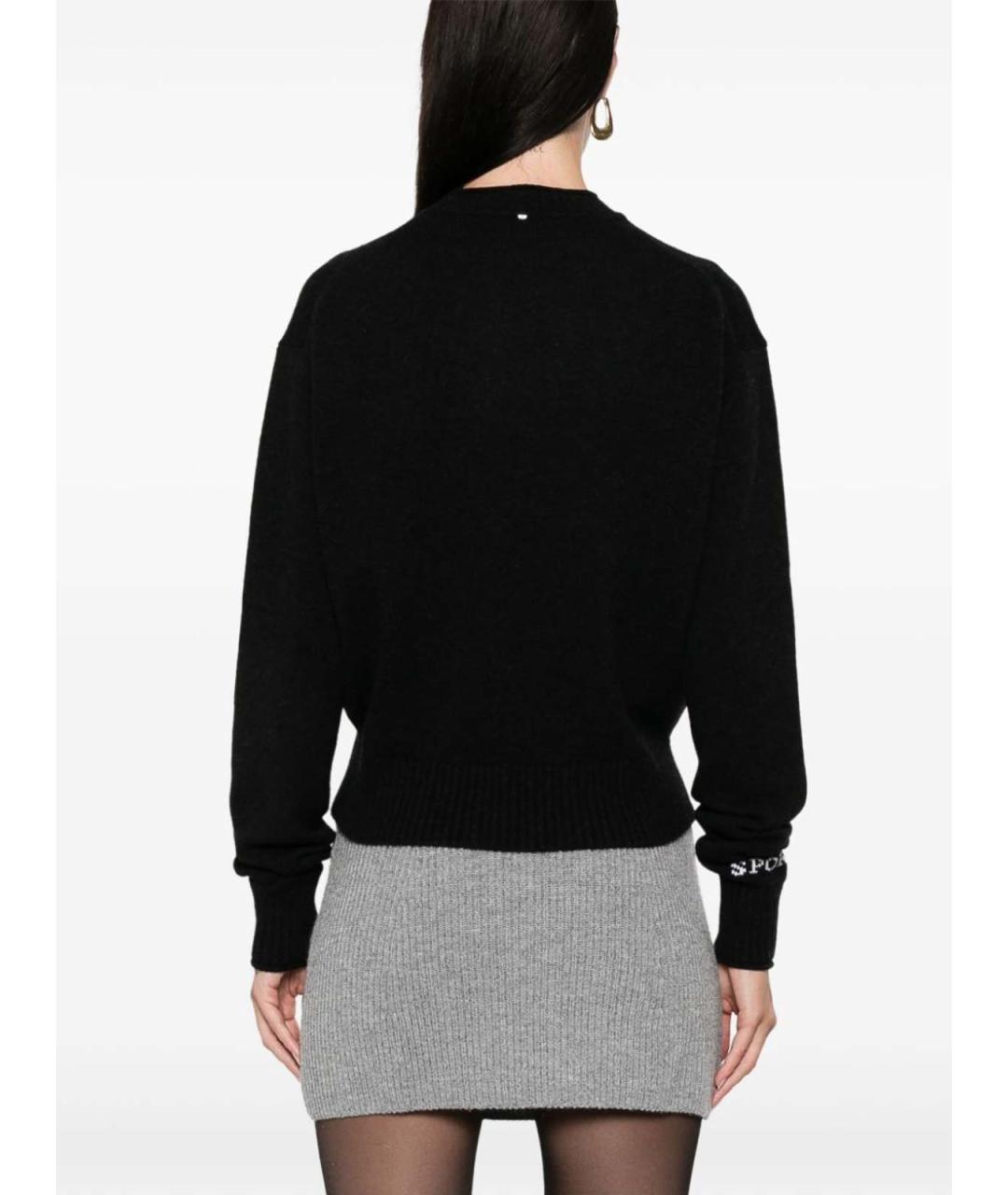SPORTMAX Черный джемпер / свитер, фото 5
