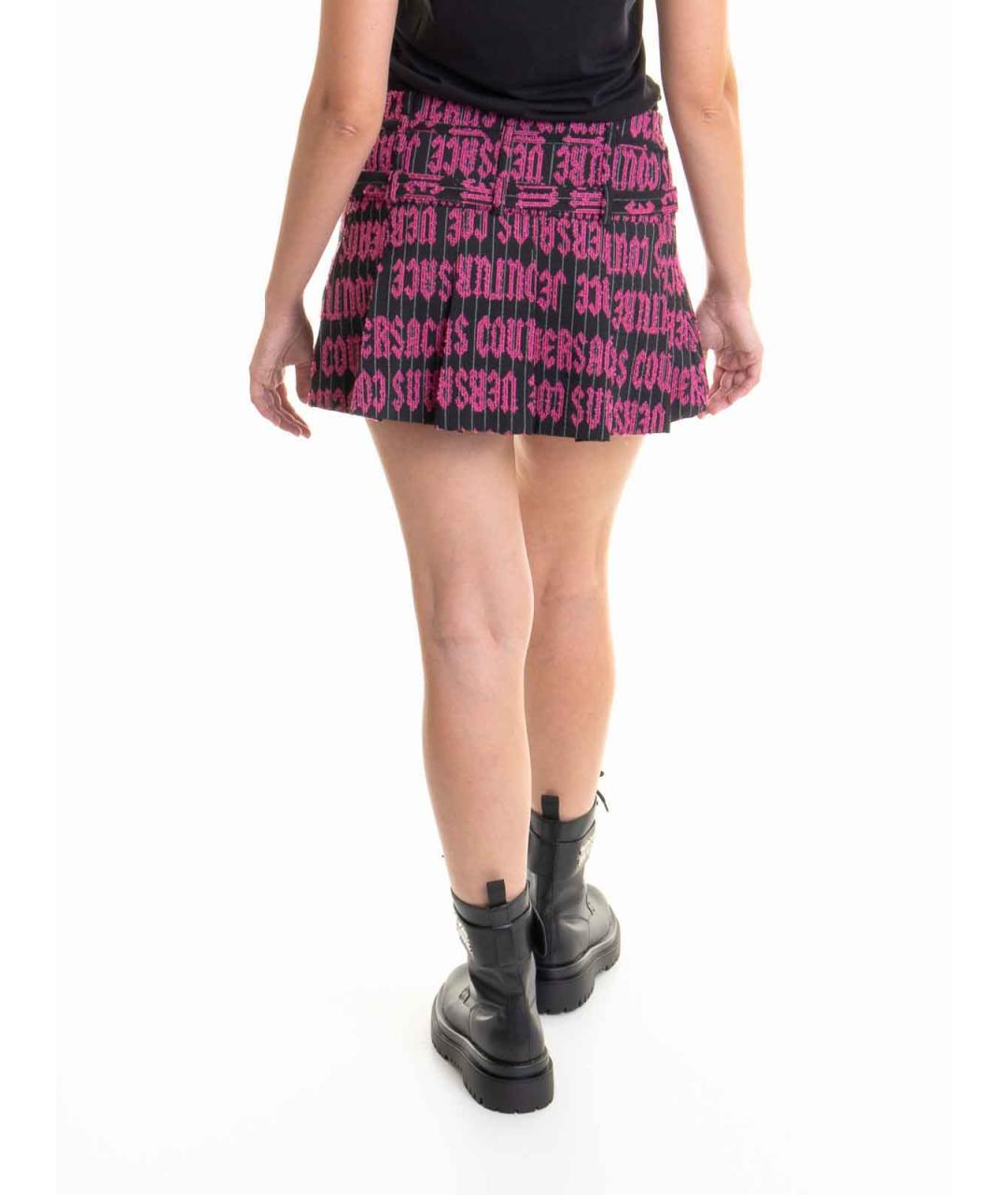 VERSACE JEANS COUTURE Мульти юбка миди, фото 4