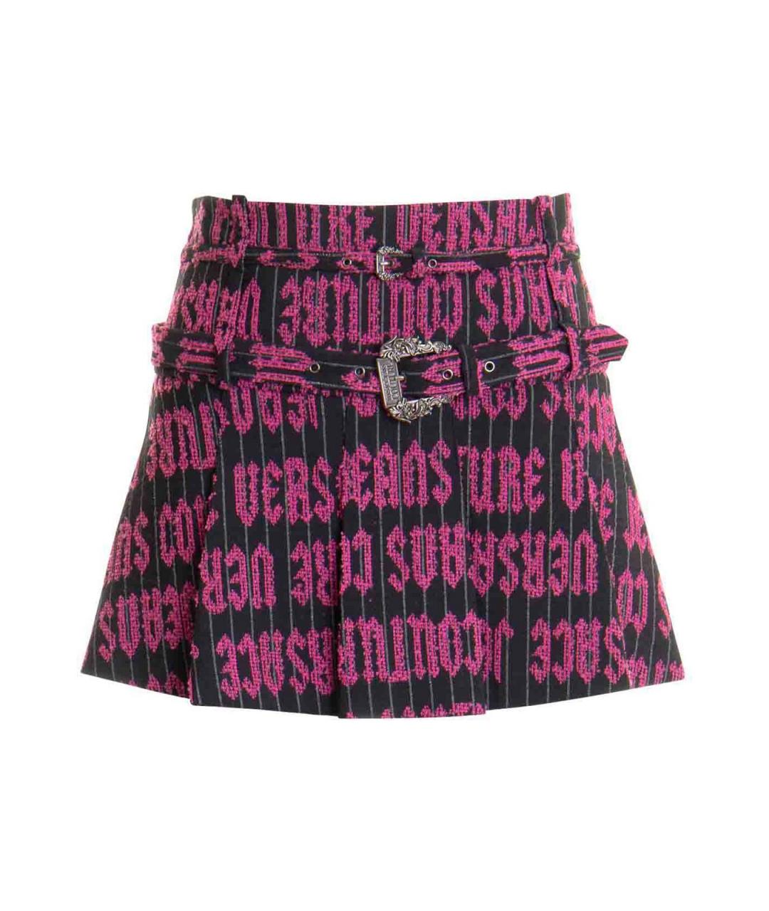 VERSACE JEANS COUTURE Мульти юбка миди, фото 1