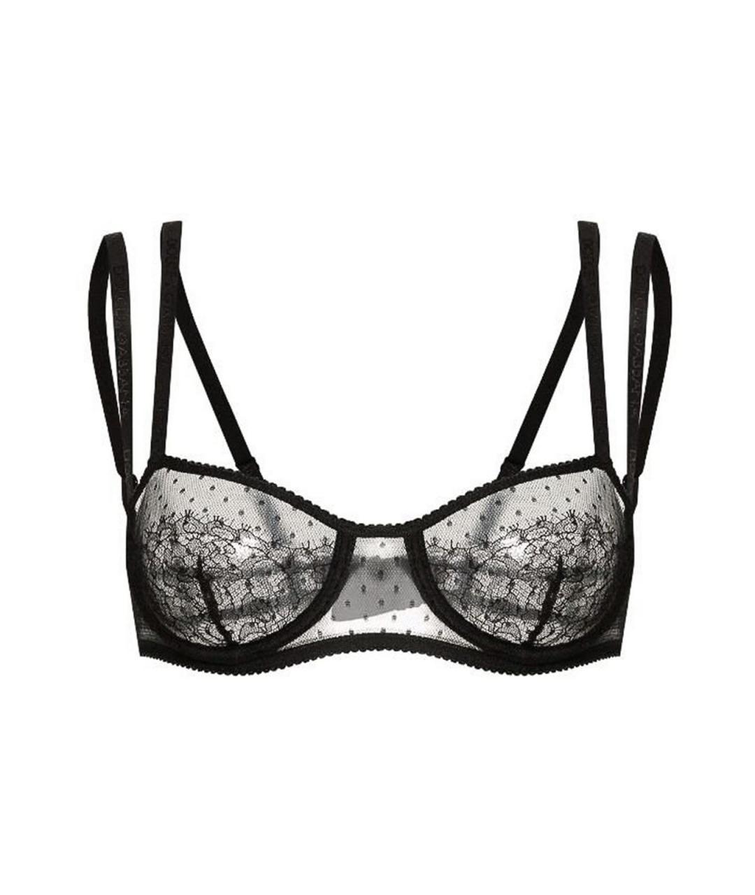 DOLCE&GABBANA Черный бюстгалтеры, фото 1
