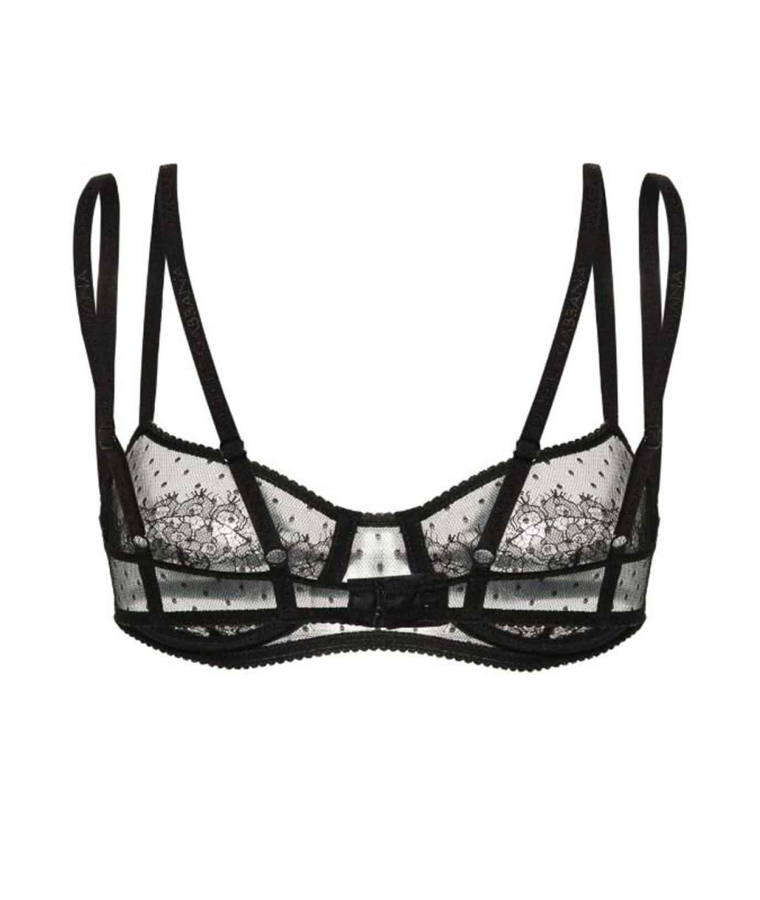 DOLCE&GABBANA Черный бюстгалтеры, фото 2
