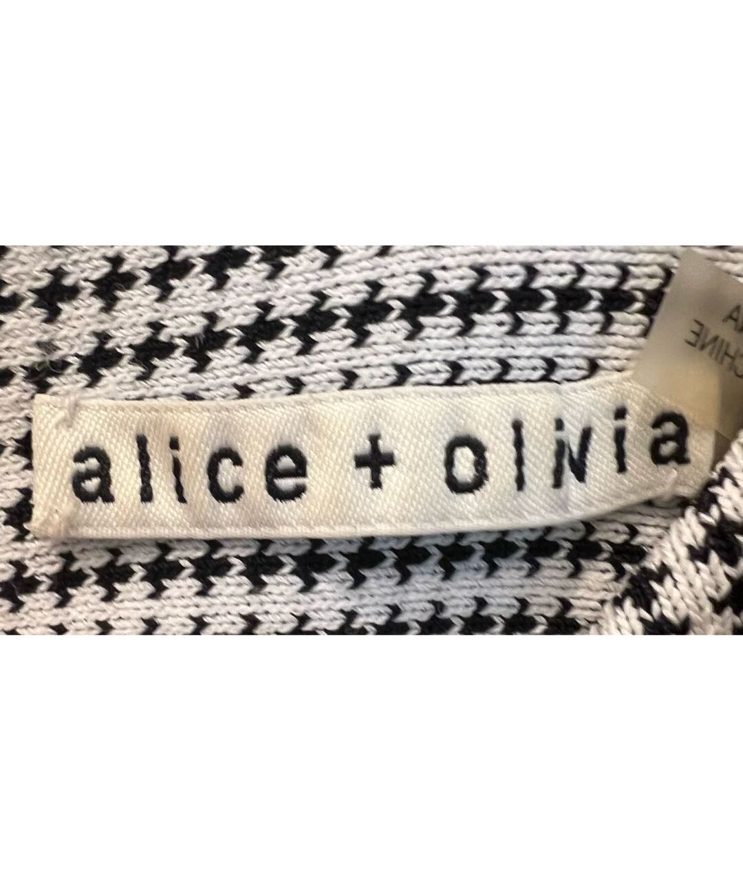 ALICE+OLIVIA Черное вискозное повседневное платье, фото 3