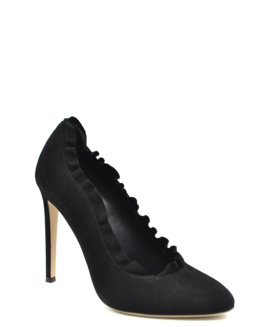 GIUSEPPE ZANOTTI DESIGN Черные кожаные туфли, фото 2
